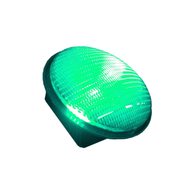 Led module: Groen
Voedingsspanning: 42Vac
Lens diameter: 200mm
Sjabloon : Geen (volle lens)