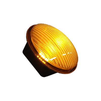 Led module: Geel
Voedingsspanning: 24 Vdc
Lens diameter: 200mm
Sjabloon : Geen (volle lens)
