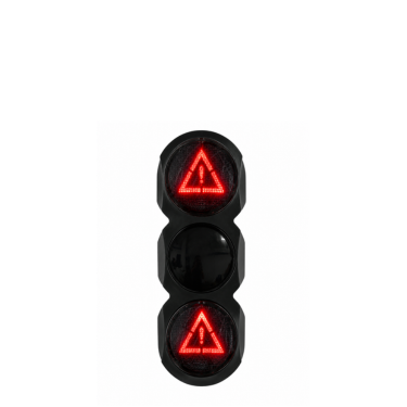 Onderlicht 3x90
Voedingsspanning: 42Vac
LED module: Rood-Geblindeerd-Rood
Sjabloon: J37
