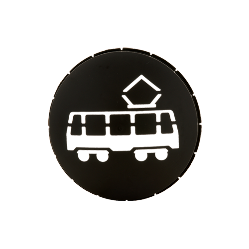 Sjabloon tram t.b.v. LED module 200mm