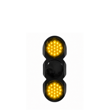 Onderlicht 3x90
Voedingsspanning: 42Vac
LED module: Geel-Geblindeerd-Geel
Sjabloon : Geen (volle lens)