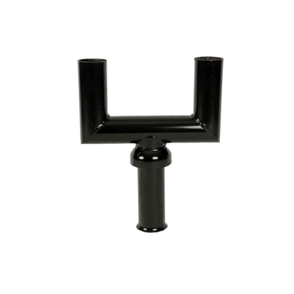 Opzetstuk tweevoudig
Uitvoering: Breed 500mm
Kleur coating: Zwart